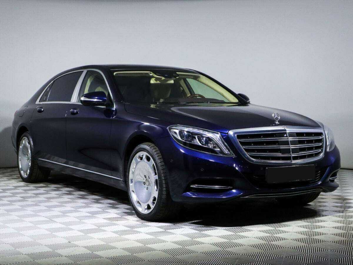 Mercedes-Benz Maybach S-Класс 500, 2016 Фото №3