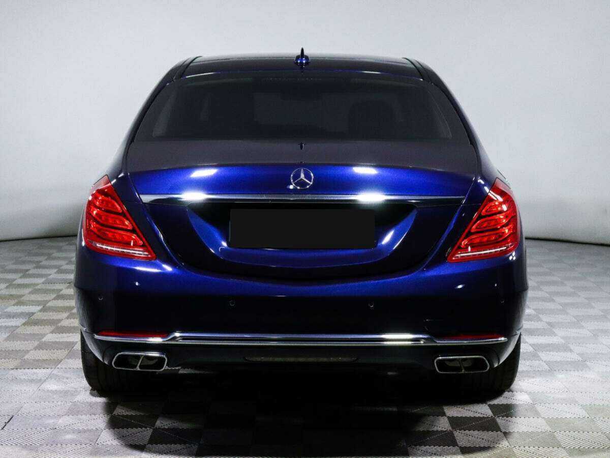 Mercedes-Benz Maybach S-Класс 500, 2016 Фото №6