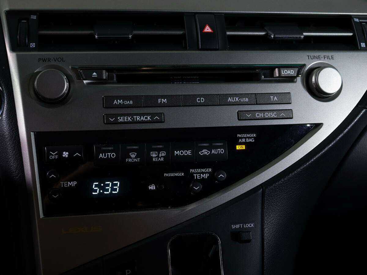 Lexus RX 350, 2011 Фото №19