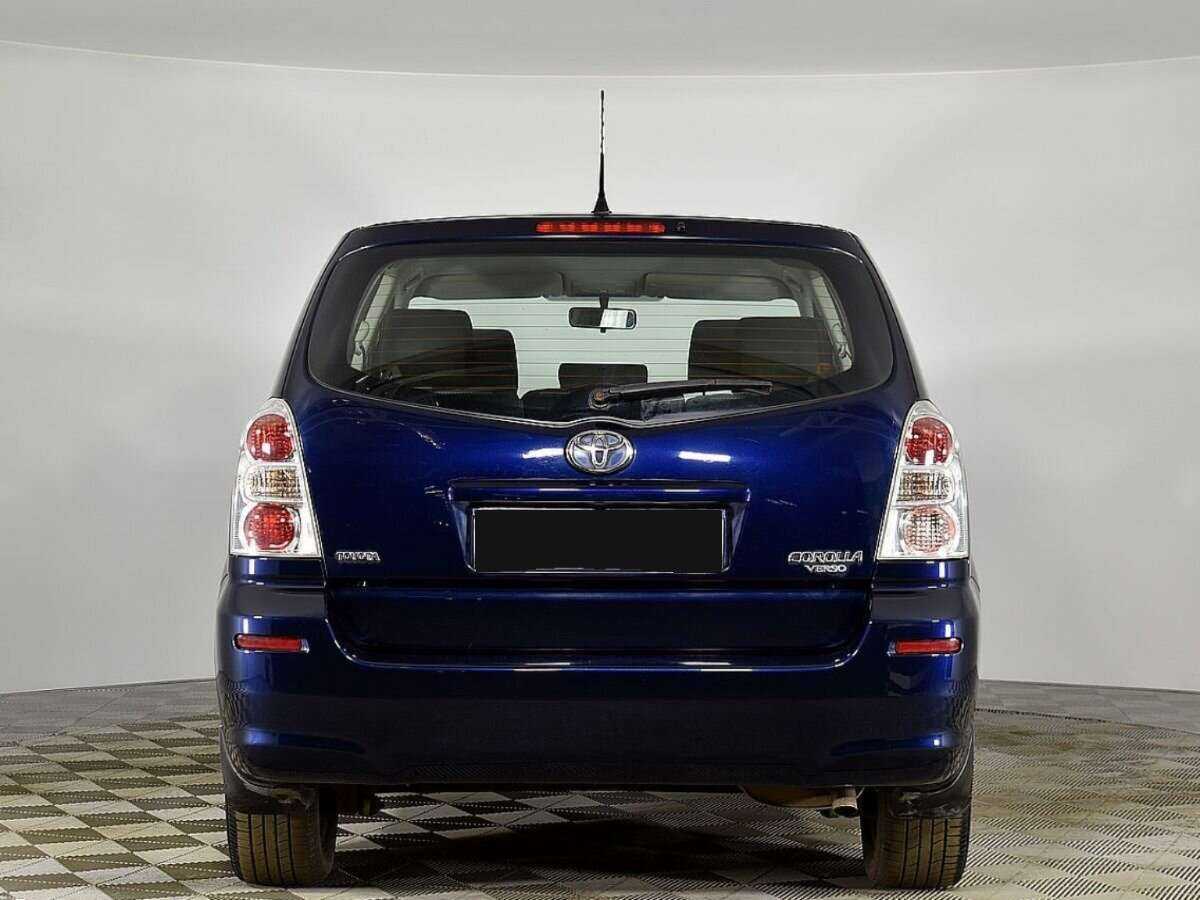 Toyota Corolla Verso, 2008 Фото №4