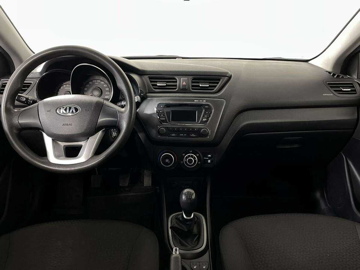 Kia Rio 5-speed, 2013 Фото №7