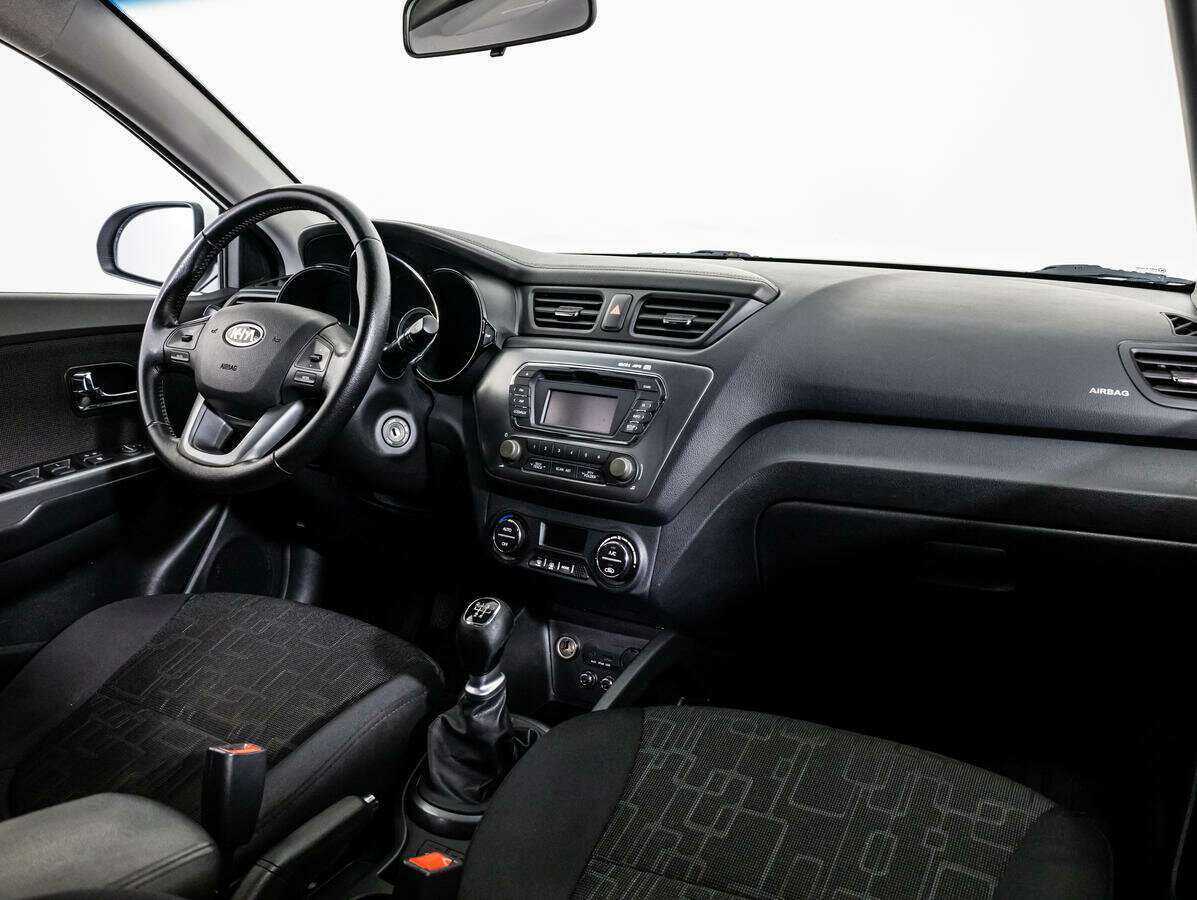 Kia Rio 5-speed, 2012 Фото №9