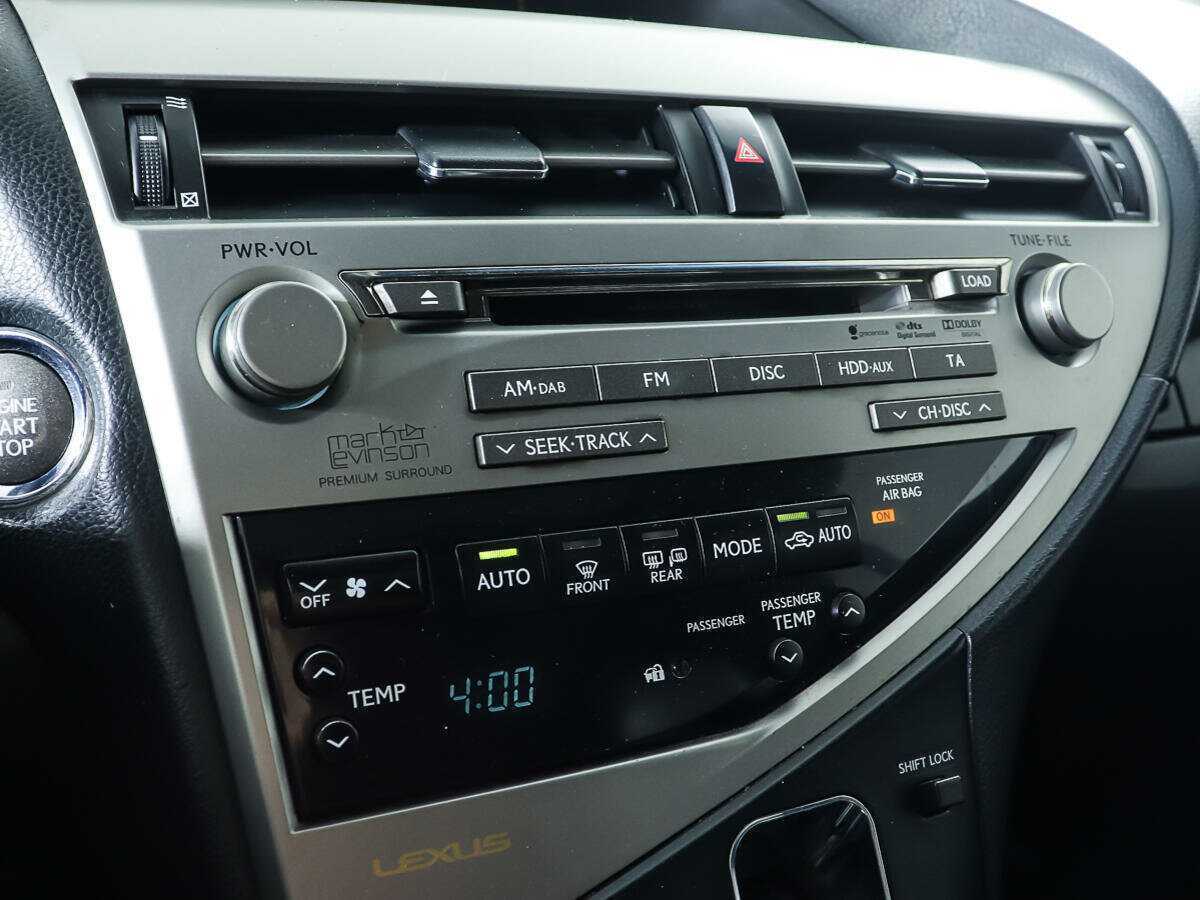 Lexus RX 350, 2010 Фото №19