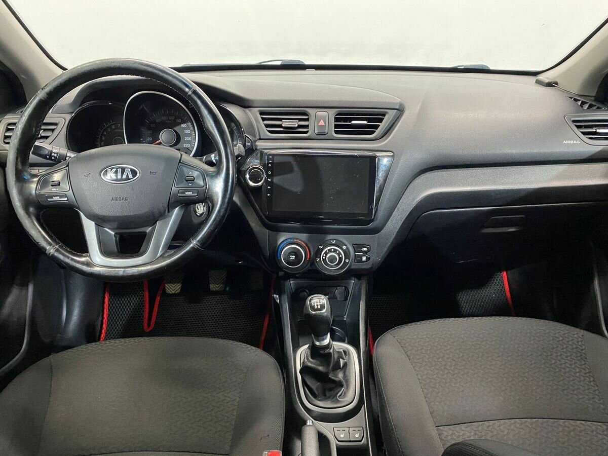 Kia Rio 5-speed, 2014 Фото №9