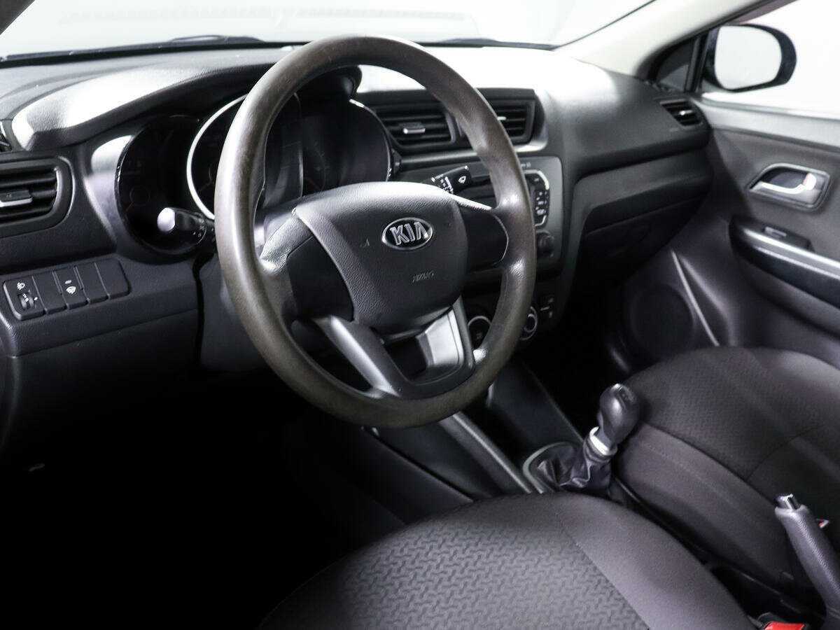 Kia Rio 5-speed, 2013 Фото №11