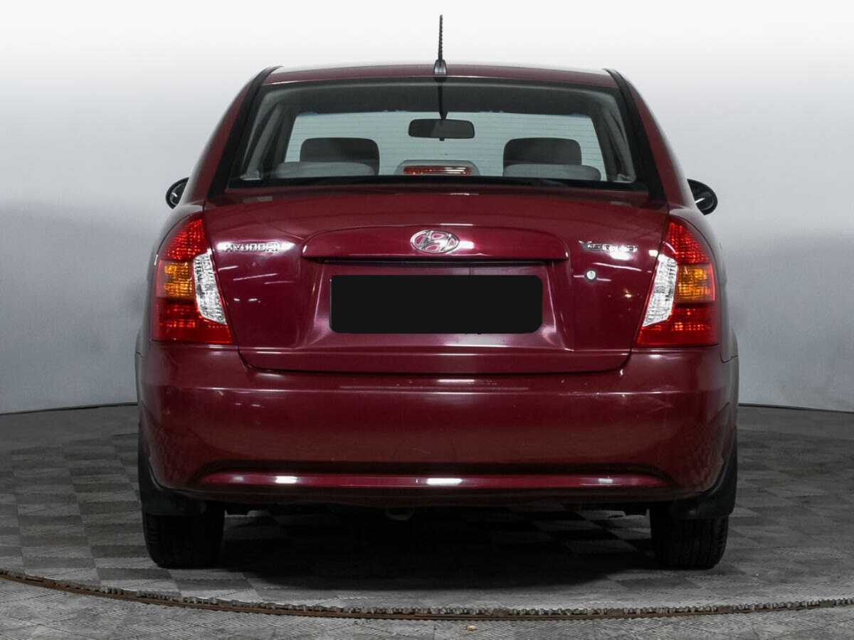 Hyundai Verna, 2007 Фото №6