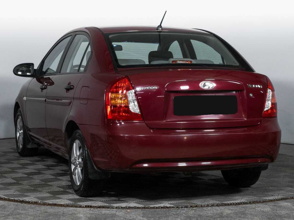 Hyundai Verna, 2007 Фото №7