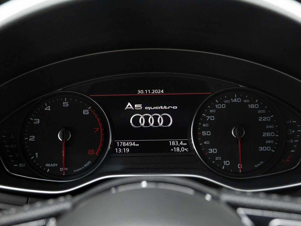 Audi A5 Sportback, 2018 Фото №19