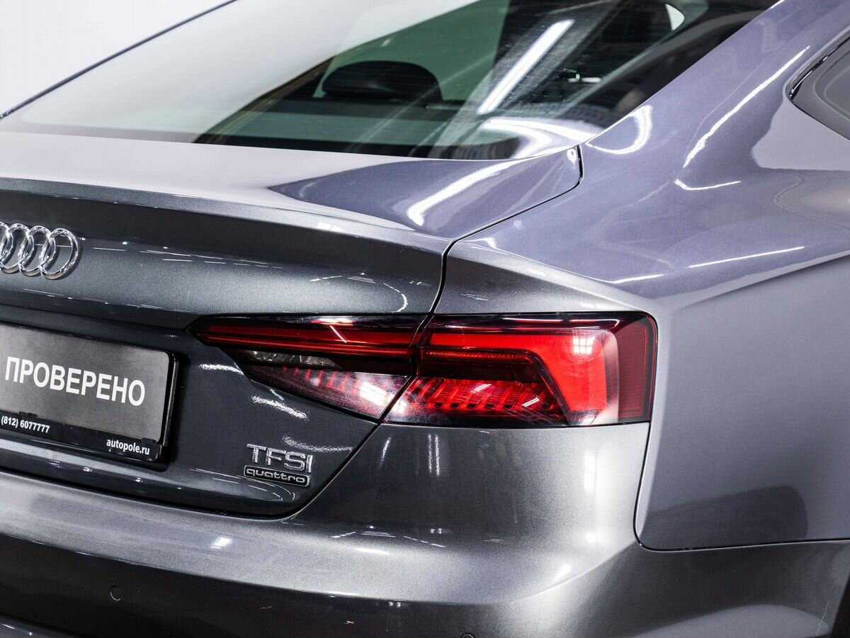 Audi A5 Sportback, 2018 Фото №29
