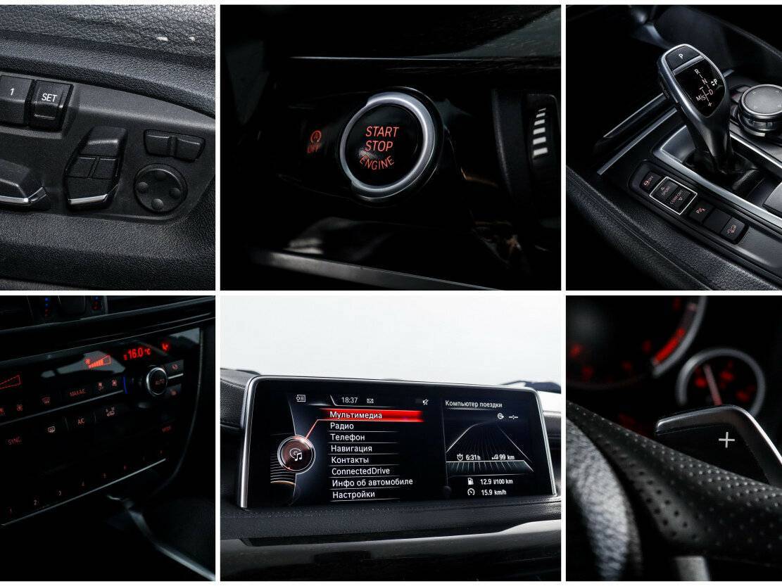 BMW X6 30d, 2016 Фото №17