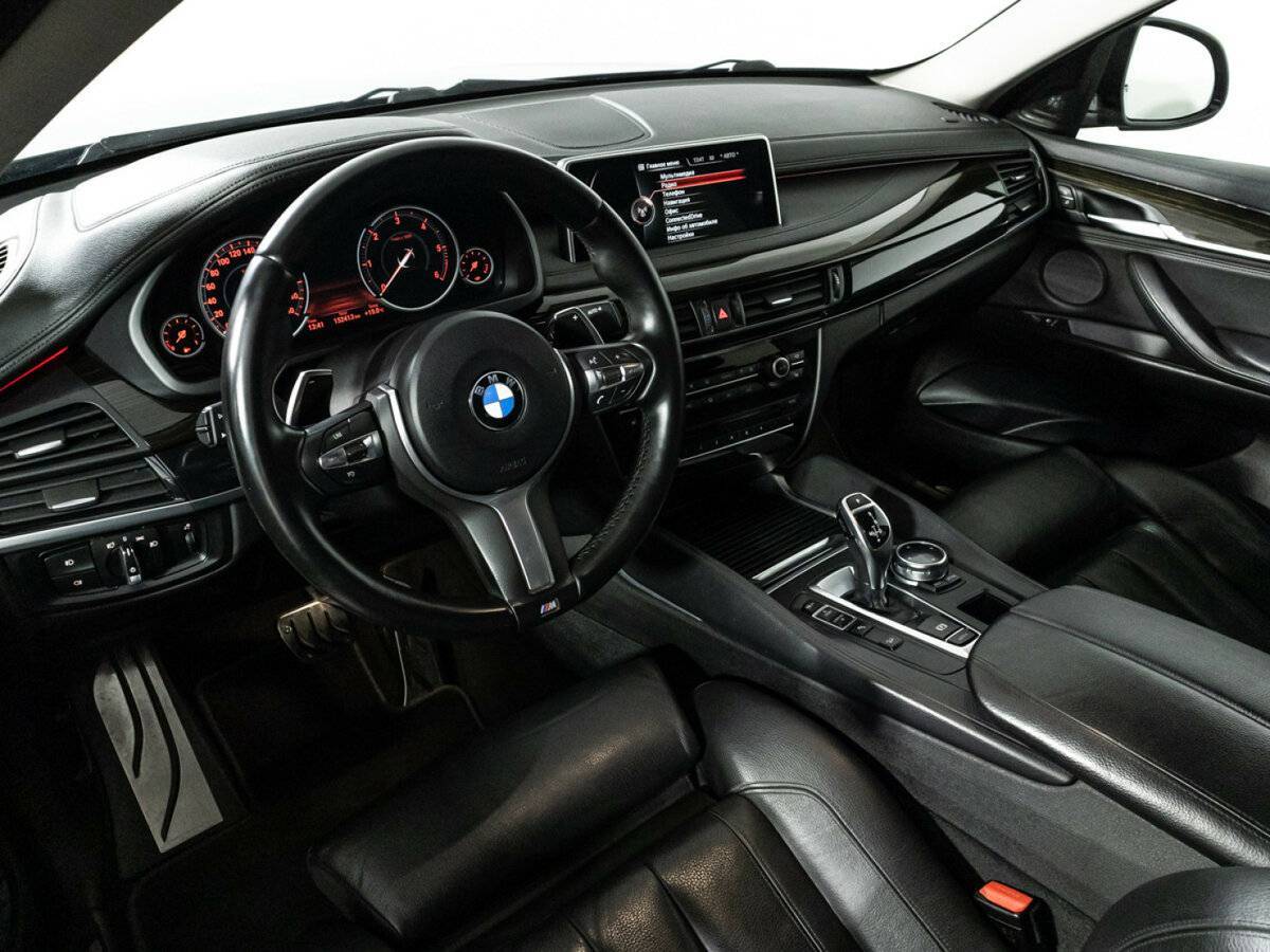 BMW X6 30d, 2014 Фото №11