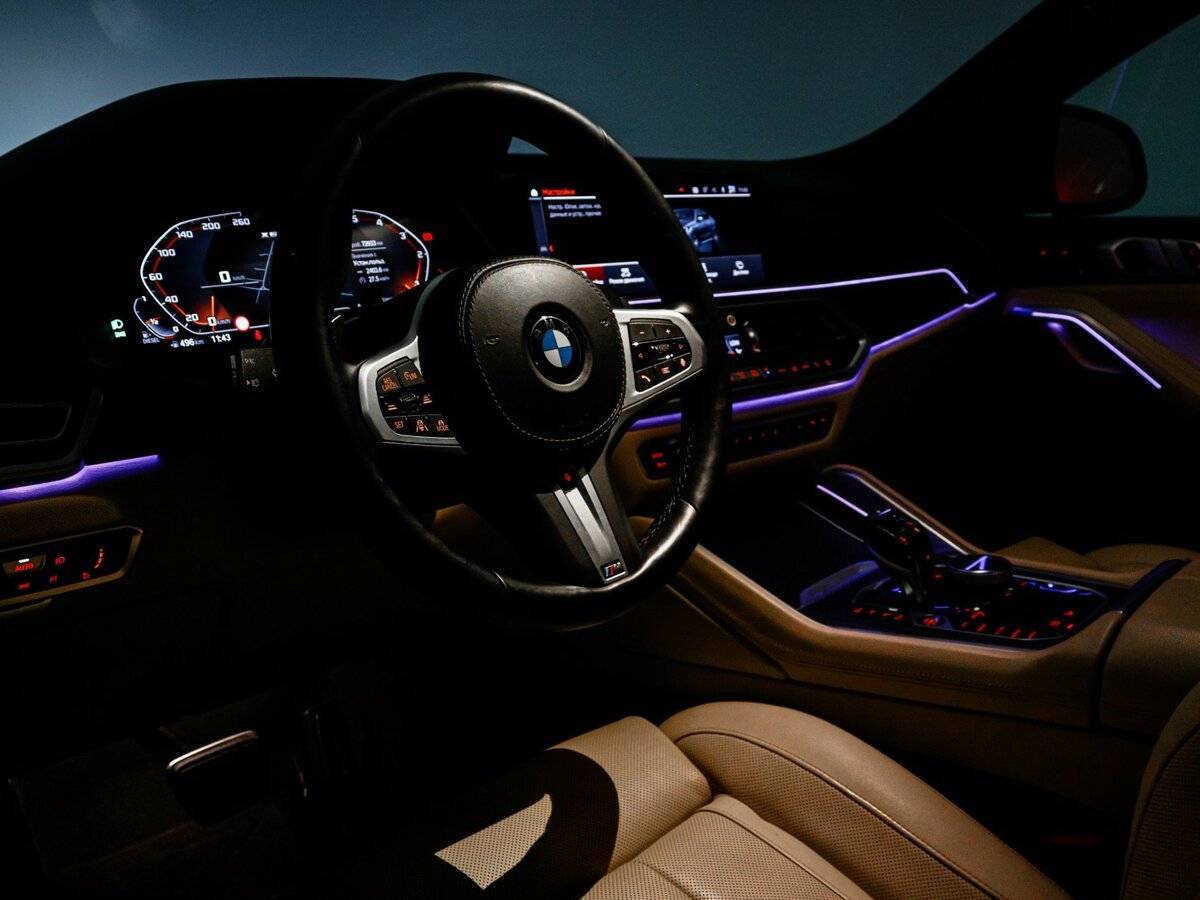 BMW X6 M50d, 2020 Фото №32