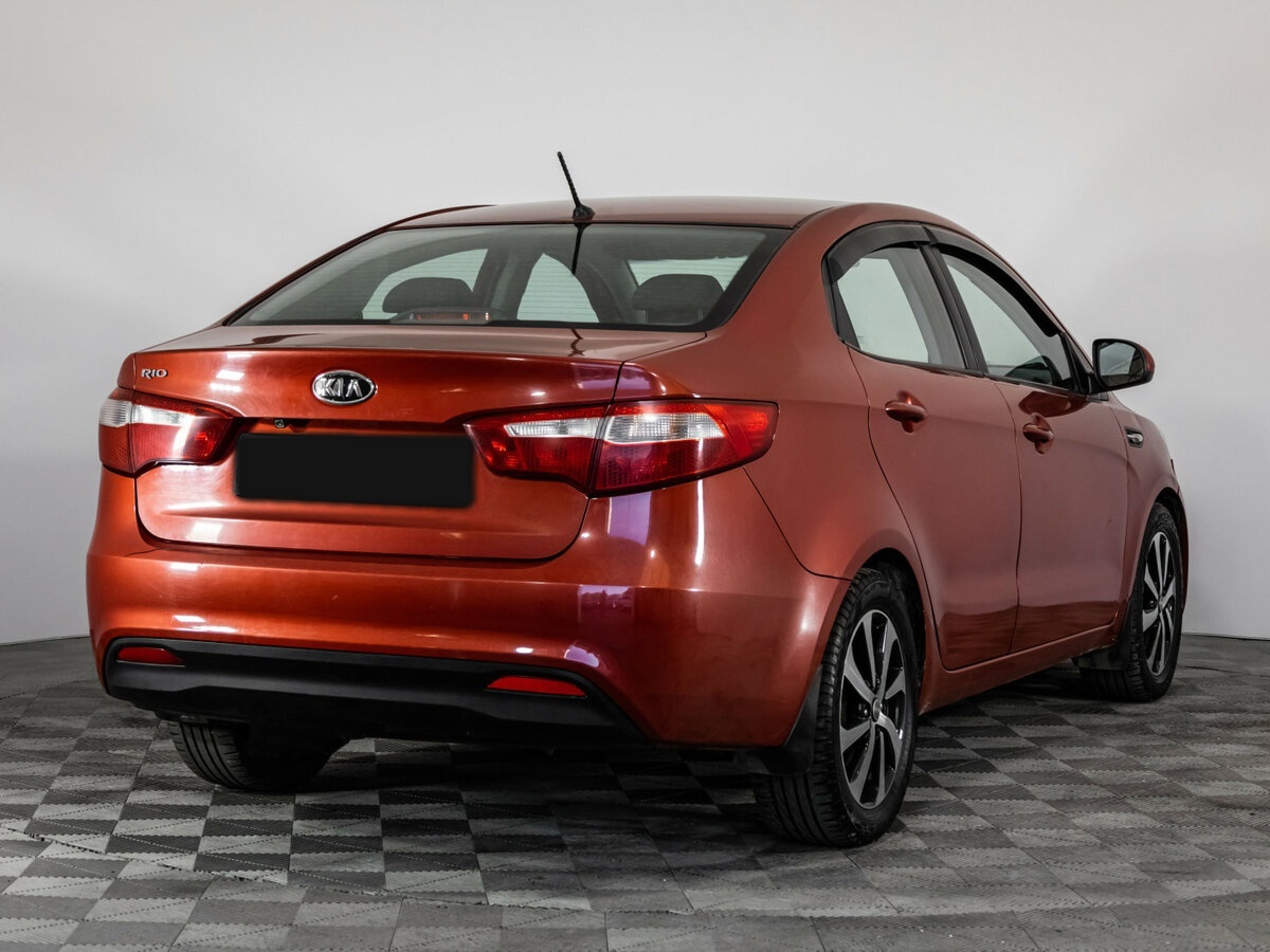 Kia Rio 5-speed III, 2012 - 164 489 км. | Фото №4