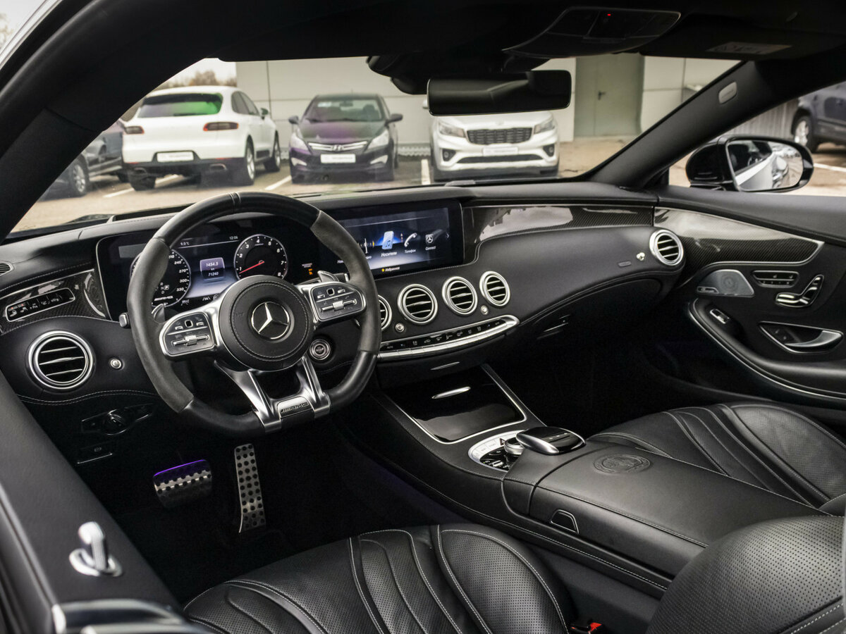 Mercedes-Benz S-Класс AMG 63 AMG III (W222, C217) Рестайлинг, 2020 Фото №12