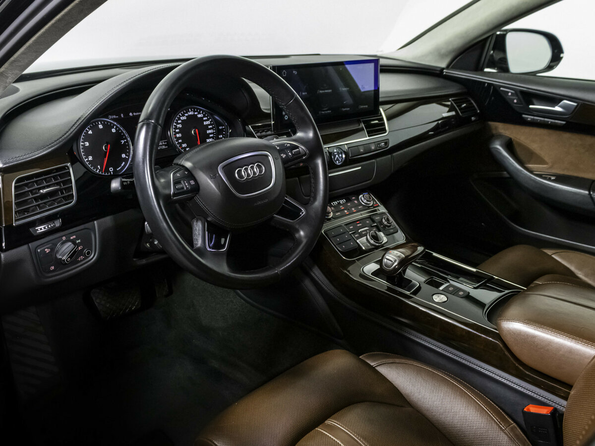 Audi A8 Long III (D4) Рестайлинг, 2014 Фото №9