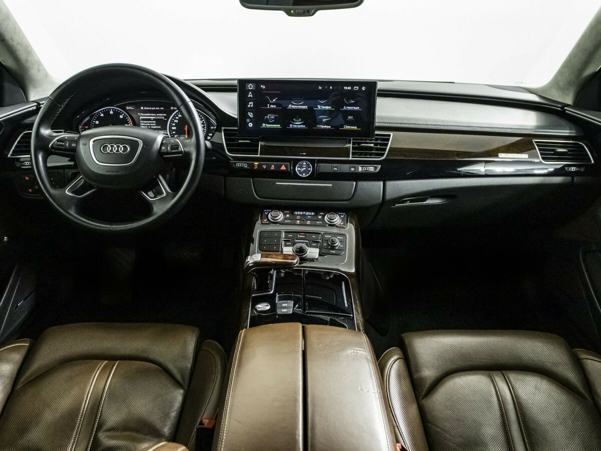 Audi A8 Long III (D4) Рестайлинг, 2014 Фото №12