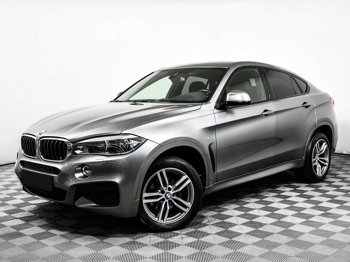 BMW X6 30d, 2018 - 104 000 км. | Фото №1